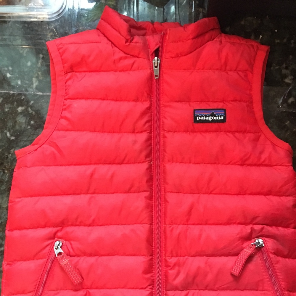 Patagonia toddler down vest